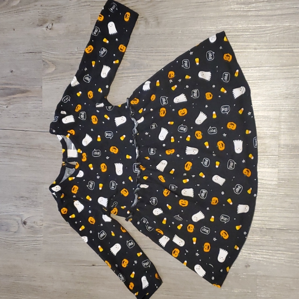 💚 George | Toddler Long-Sleeved Halloween Dress | 12-18 Months